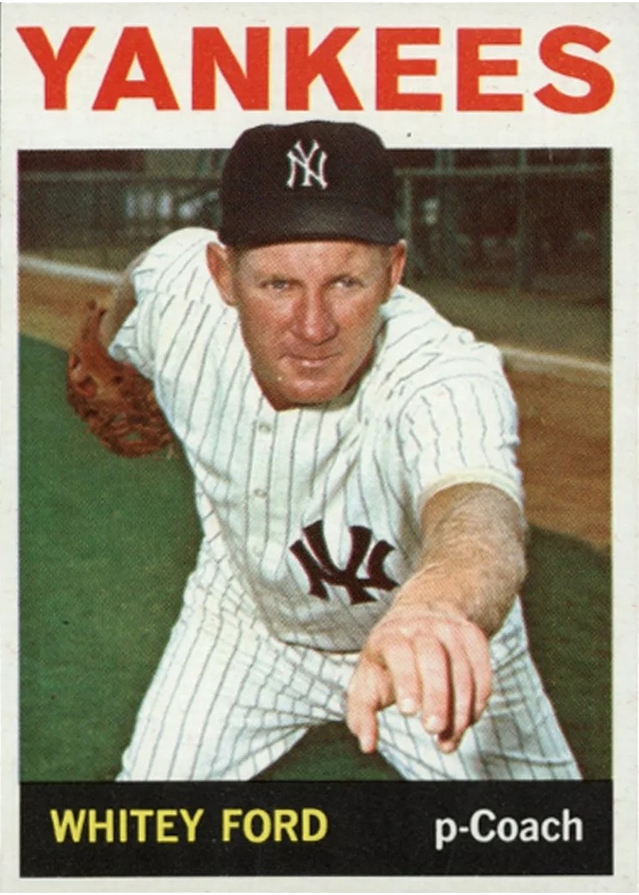 1964 Topps #380 Whitey Ford, New York Yankees