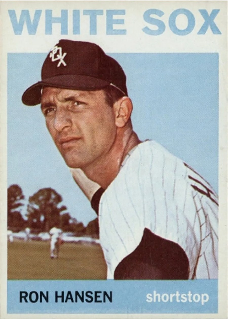 1964 Topps #384 Ron Hansen, Chicago White Sox