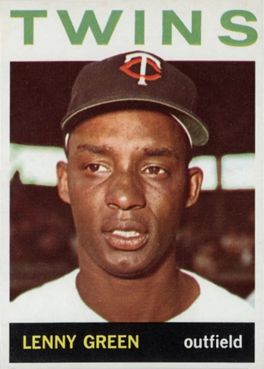 1964 Topps #386 Lenny Green, Minnesota Twins