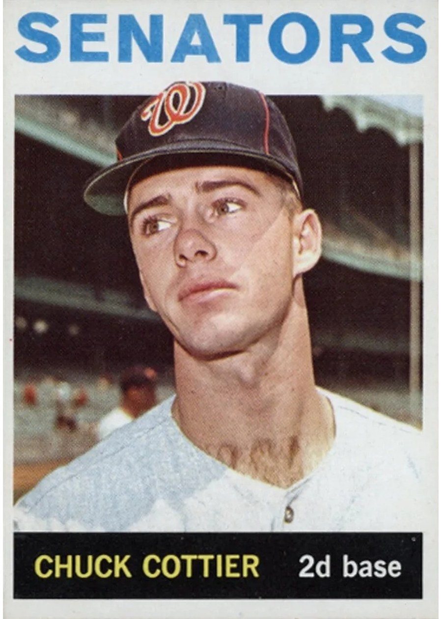 1964 Topps #397 Chuck Cottier, Washington Senators