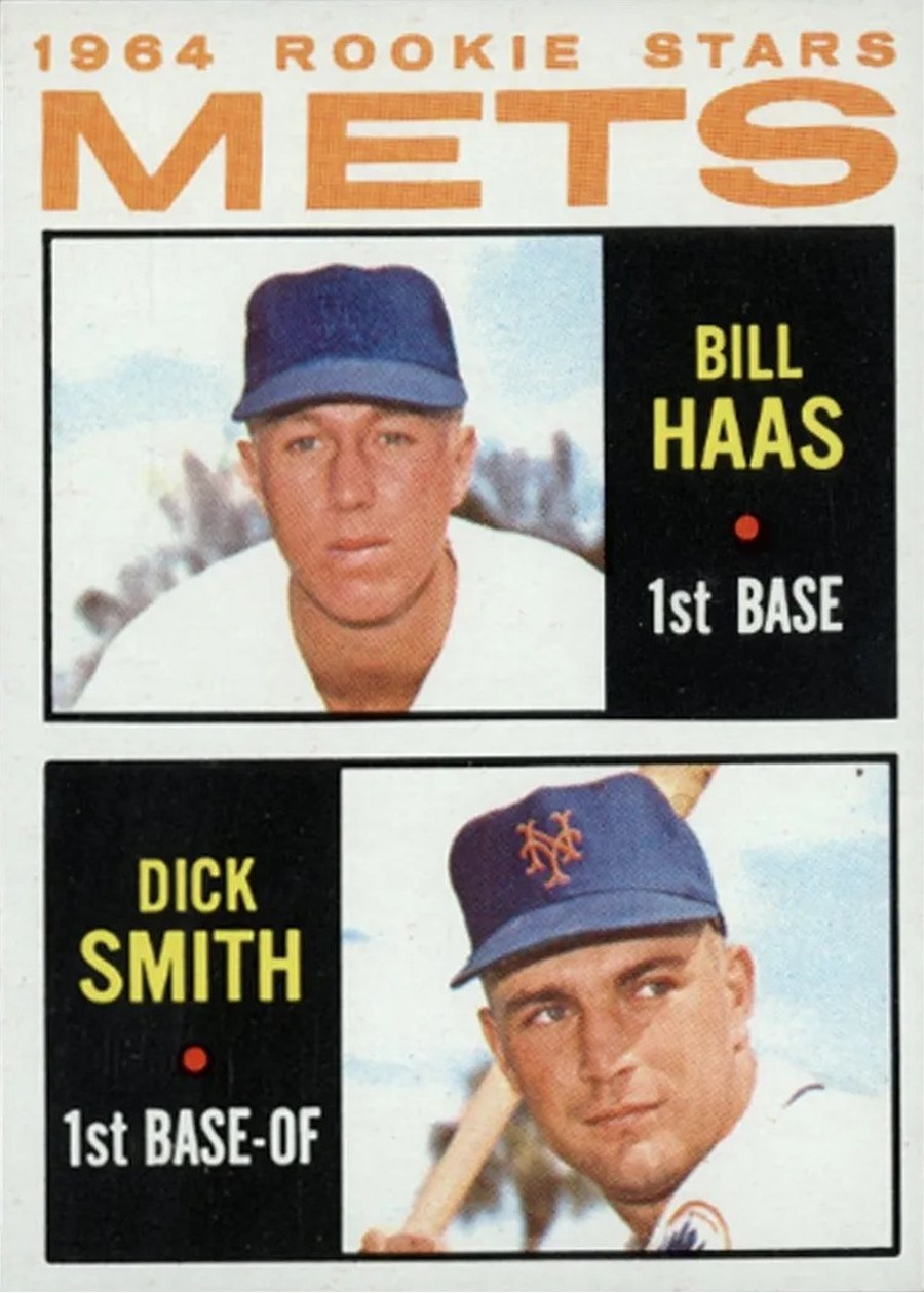 1964 Topps #398 Mets 1964 Rookie Stars, New York Mets