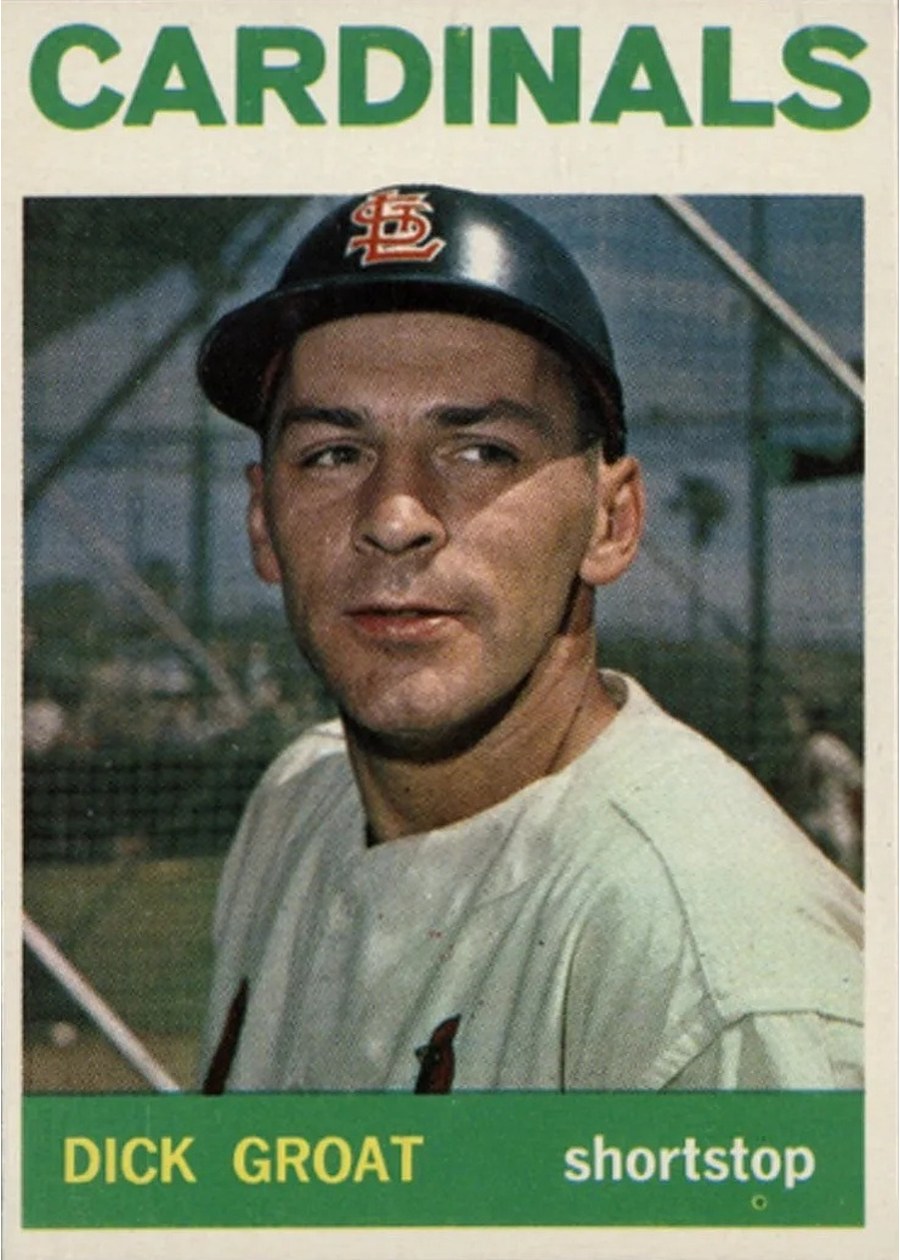 1964 Topps #40 Dick Groat, St. Louis Cardinals