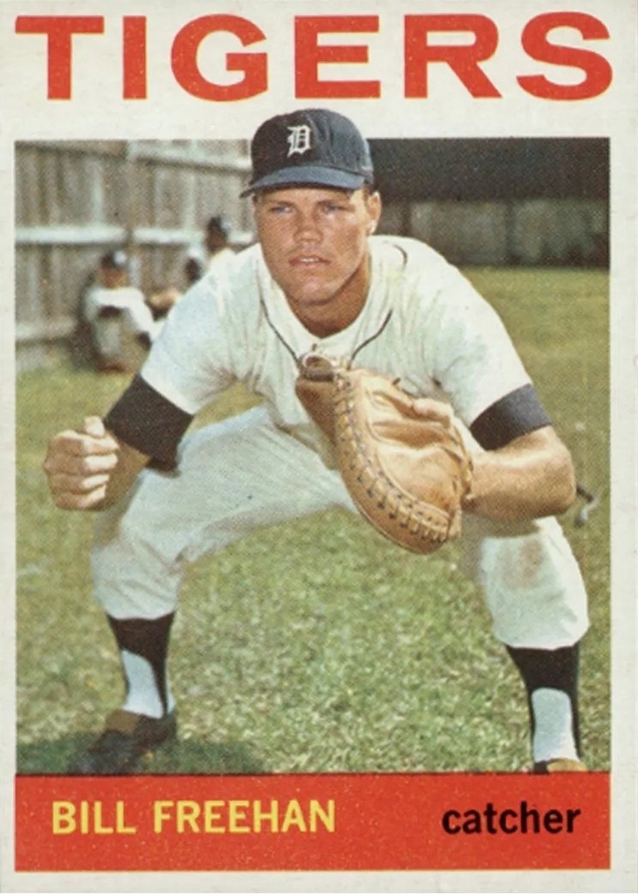 1964 Topps #407 Bill Freehan, Detroit Tigers