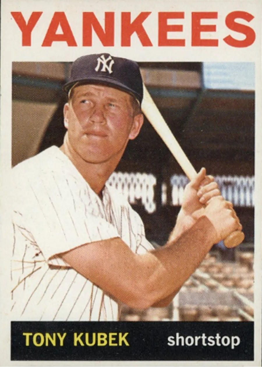 1964 Topps #415 Tony Kubek, New York Yankees