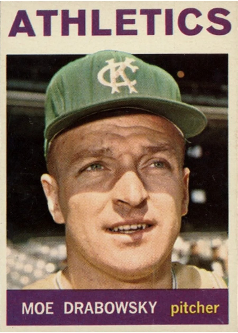 1964 Topps #42 Moe Drabowsky, Kansas City Athletics