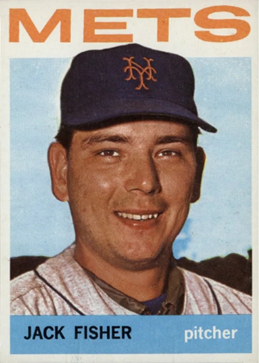 1964 Topps #422 Jack Fisher, New York Mets