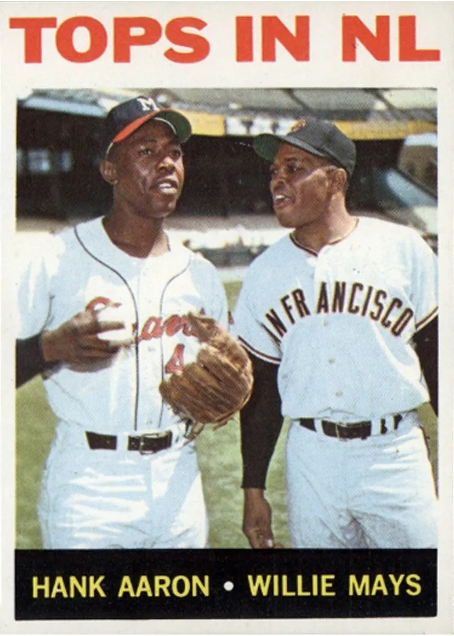 1964 Topps #423 Tops in NL, Milwaukee Braves / San Francisco Giants