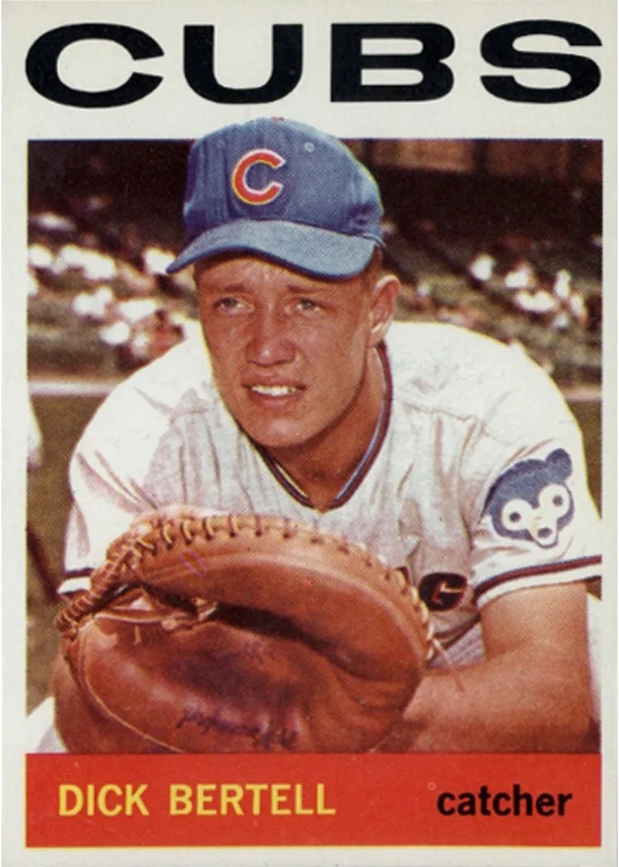 1964 Topps #424 Dick Bertell, Chicago Cubs