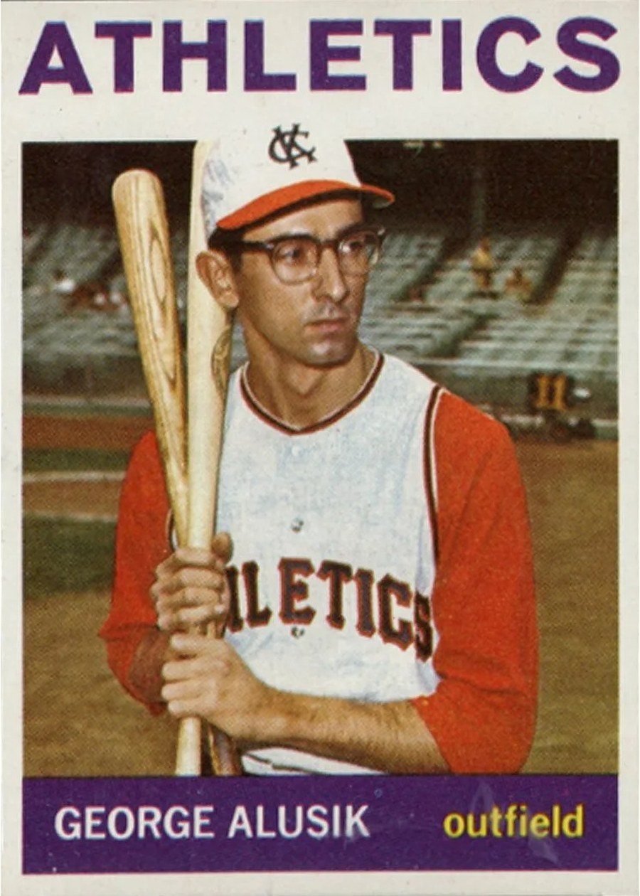 1964 Topps #431 George Alusik, Kansas City Athletics