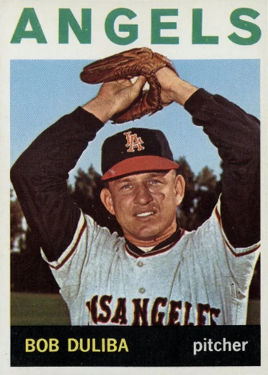 1964 Topps #441 Bob Duliba, Los Angeles Angels