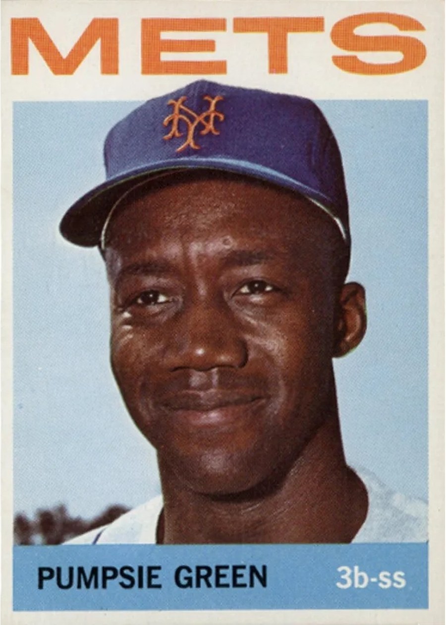 1964 Topps #442 Pumpsie Green, New York Mets