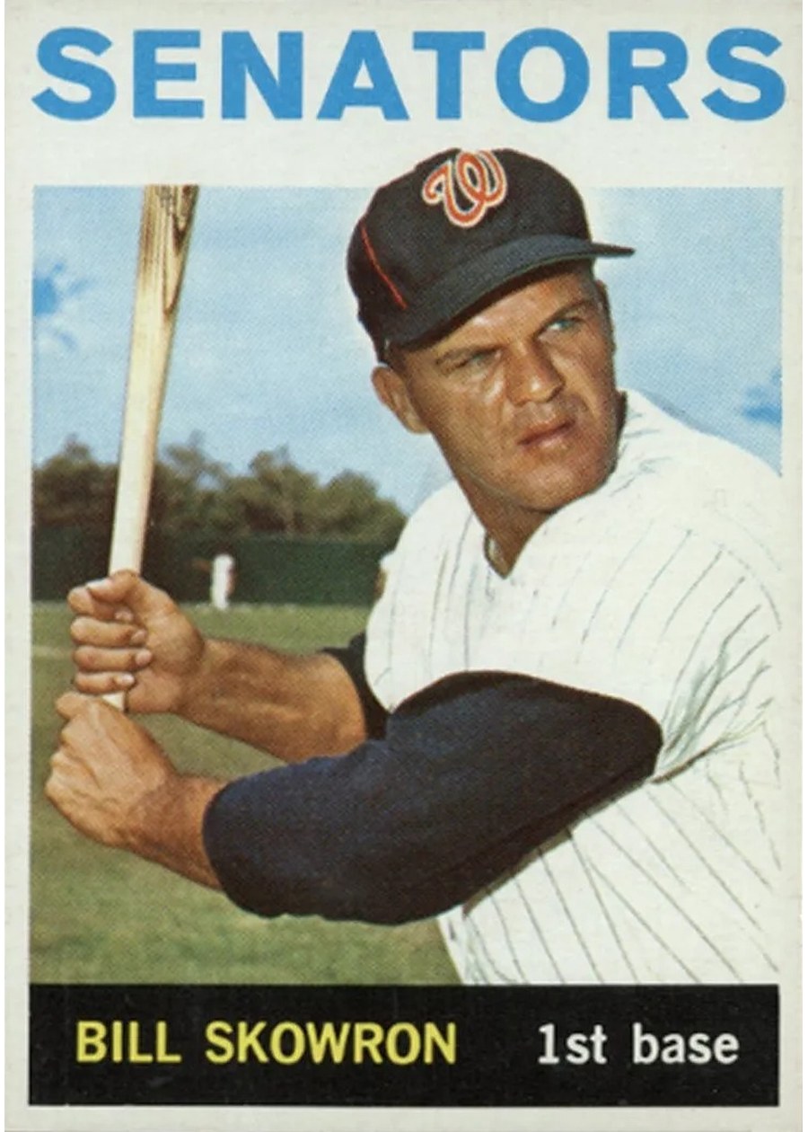 1964 Topps #445 Bill Skowron, Washington Senators