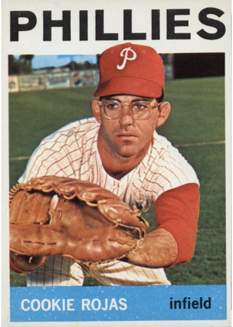 1964 Topps #448 Cookie Rojas, Philadelphia Phillies