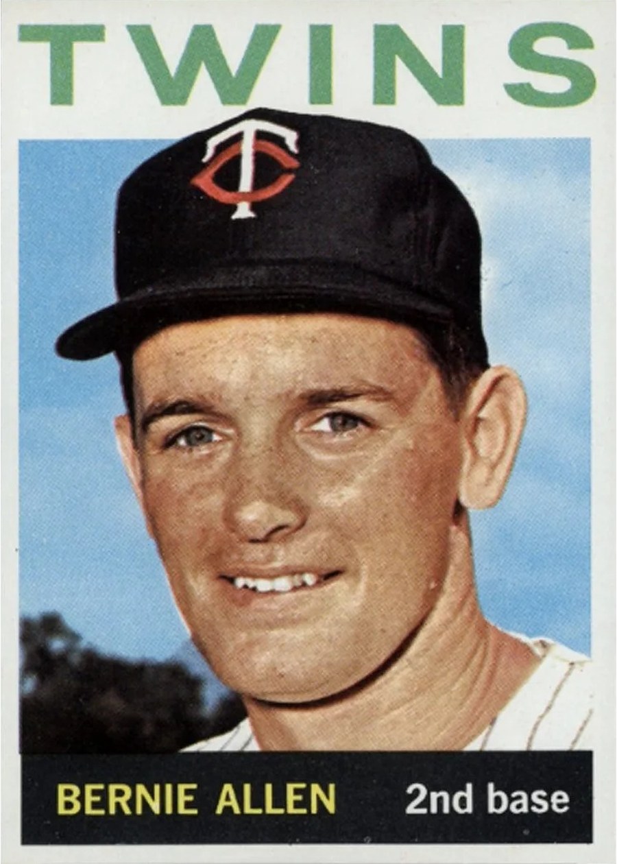 1964 Topps #455 Bernie Allen, Minnesota Twins