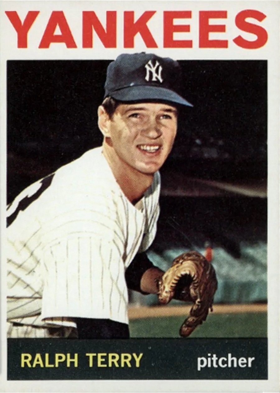 1964 Topps #458 Ralph Terry, New York Yankees