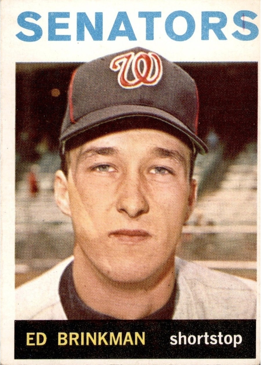 1964 Topps #46 Ed Brinkman, Washington Senators