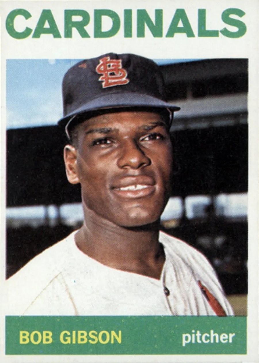 1964 Topps #460 Bob Gibson, St. Louis Cardinals