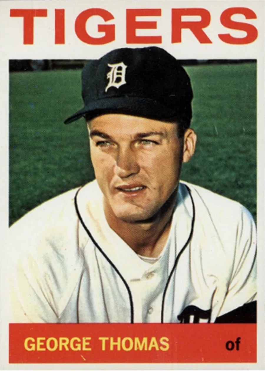 1964 Topps #461 George Thomas, Detroit Tigers