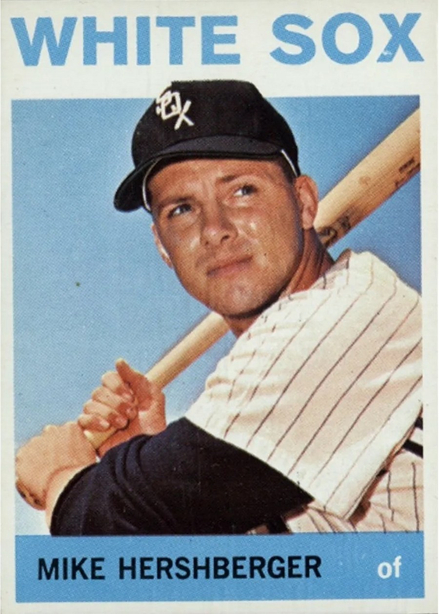 1964 Topps #465 Mike Hershberger, Chicago White Sox