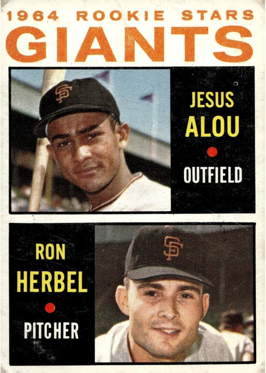 1964 Topps #47 Giants 1964 Rookie Stars, San Francisco Giants