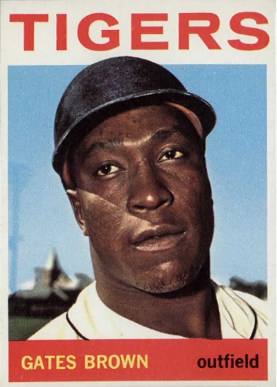 1964 Topps #471 Gates Brown, Detroit Tigers