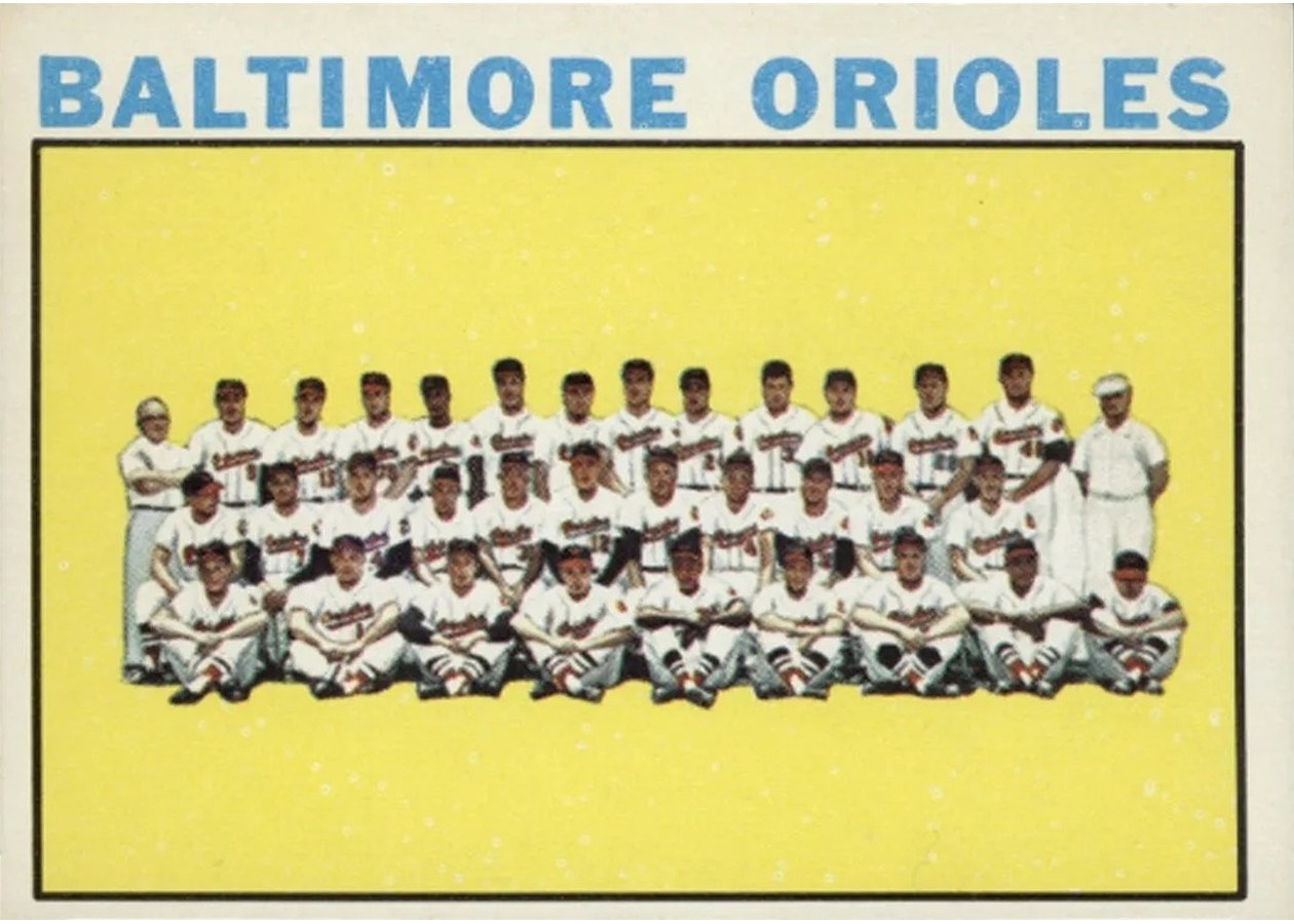 1964 Topps #473 Baltimore Orioles