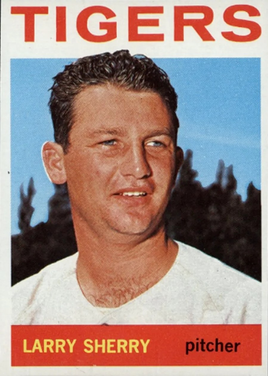 1964 Topps #474 Larry Sherry, Detroit Tigers