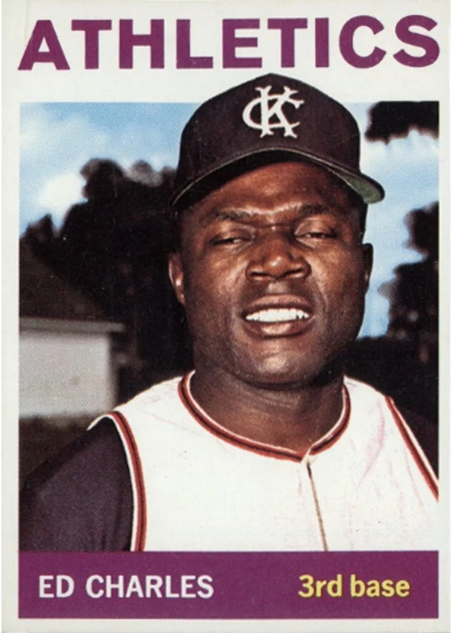 1964 Topps #475 Ed Charles, Kansas City Athletics