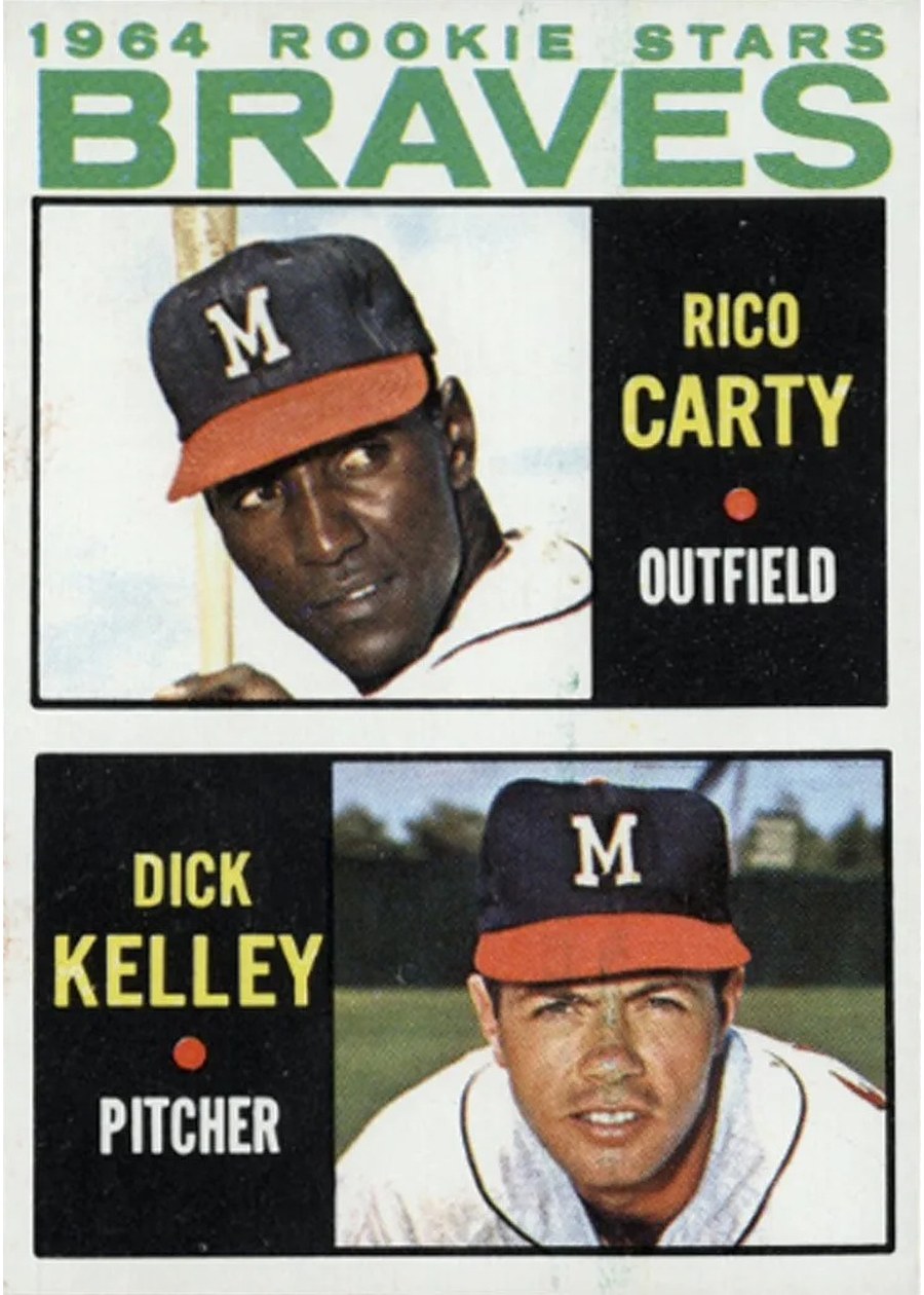 1964 Topps #476 Braves 1964 Rookie Stars, Milwaukee Braves