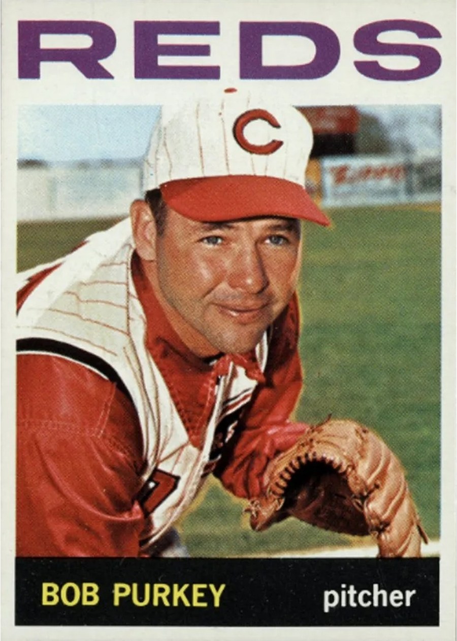 1964 Topps #480 Bob Purkey, Cincinnati Reds