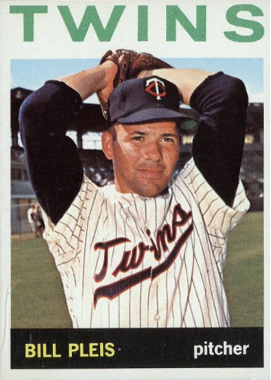 1964 Topps #484 Bill Pleis, Minnesota Twins