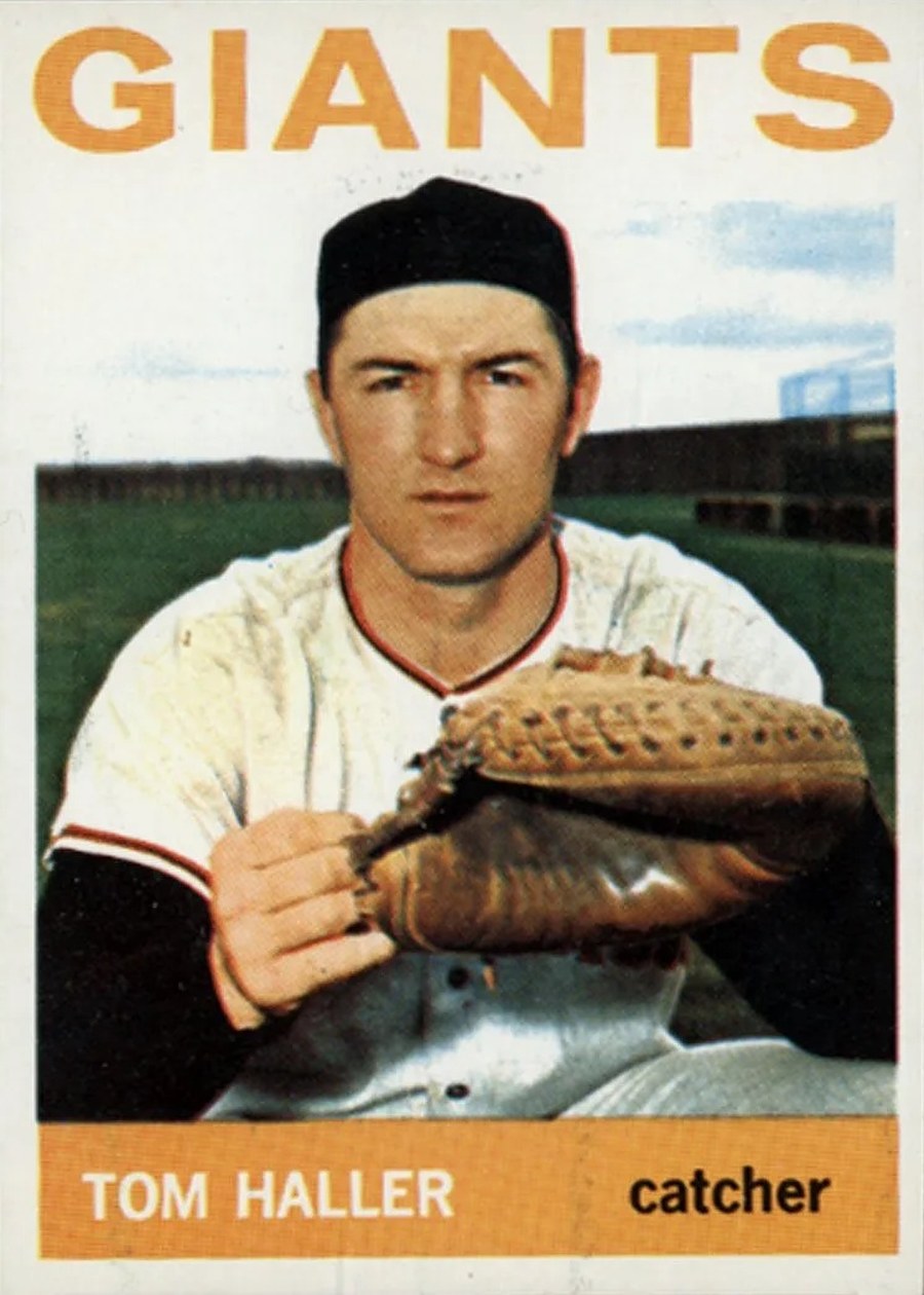 1964 Topps #485 Tom Haller, San Francisco Giants