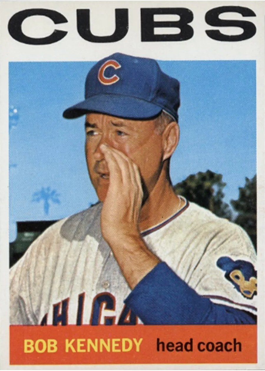 1964 Topps #486 Bob Kennedy, Chicago Cubs