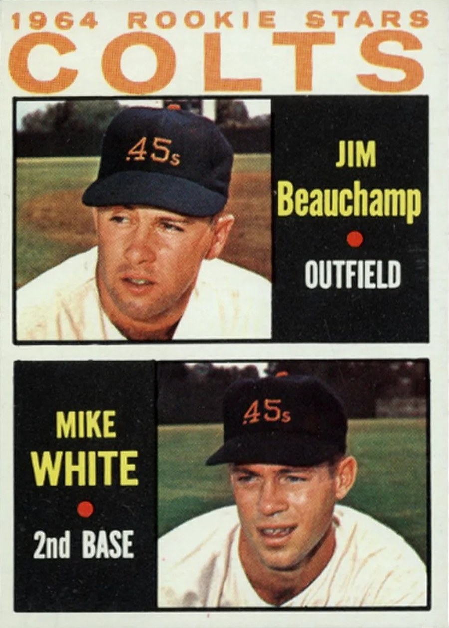 1964 Topps #492 Colts 1964 Rookie Stars, Houston Colt .45's