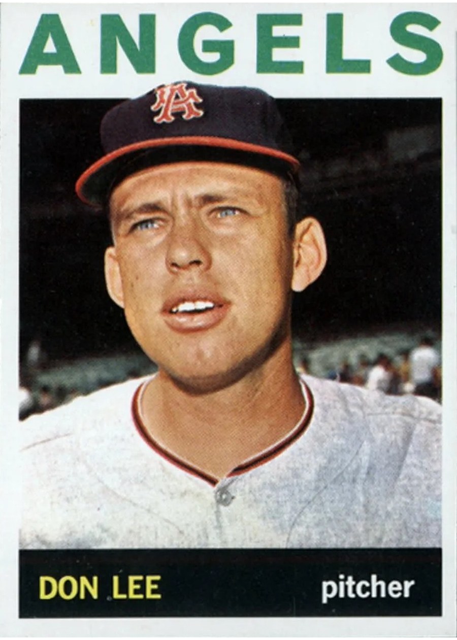 1964 Topps #493 Don Lee, Los Angeles Angels