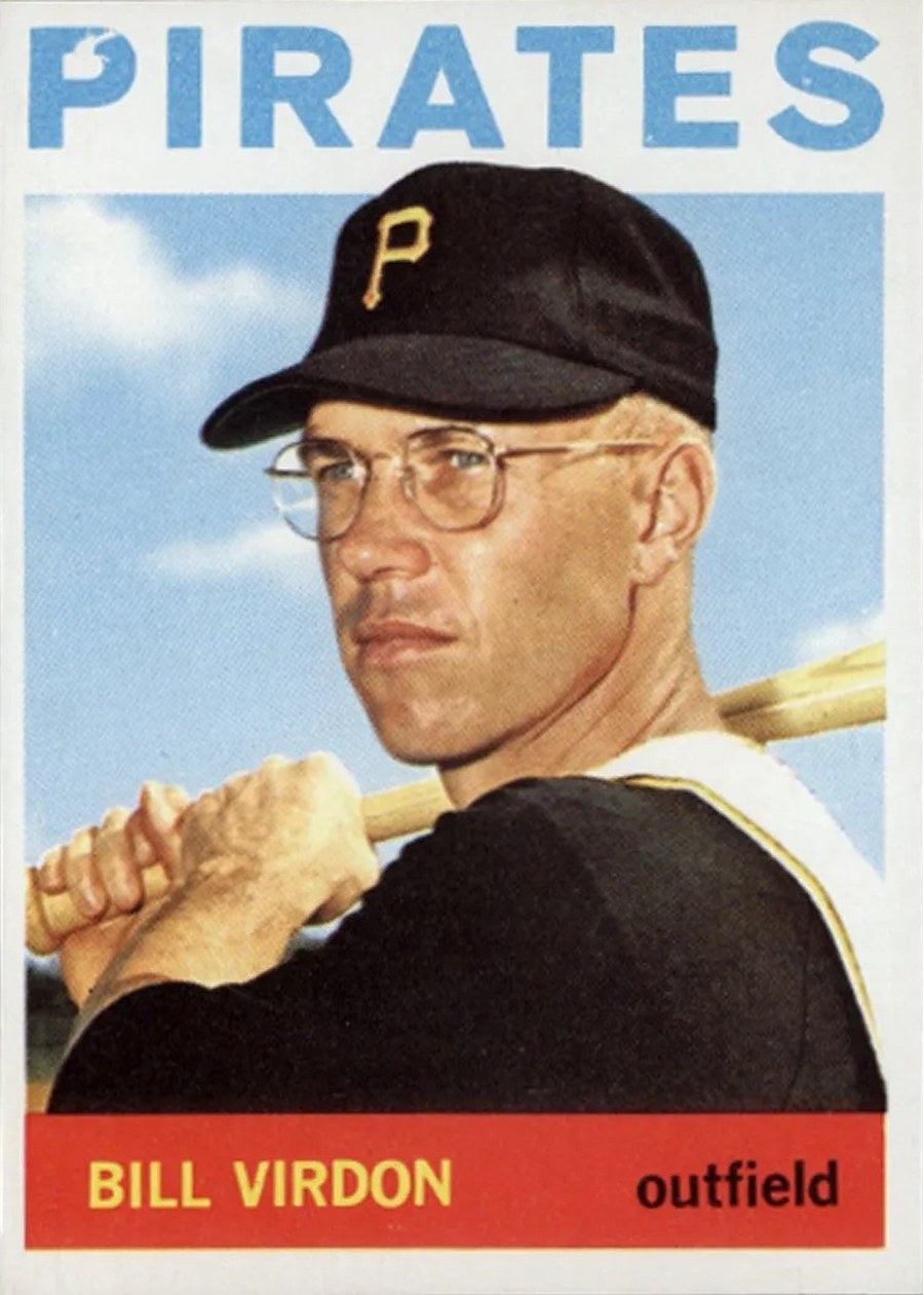 1964 Topps #495 Bill Virdon, Pittsburgh Pirates