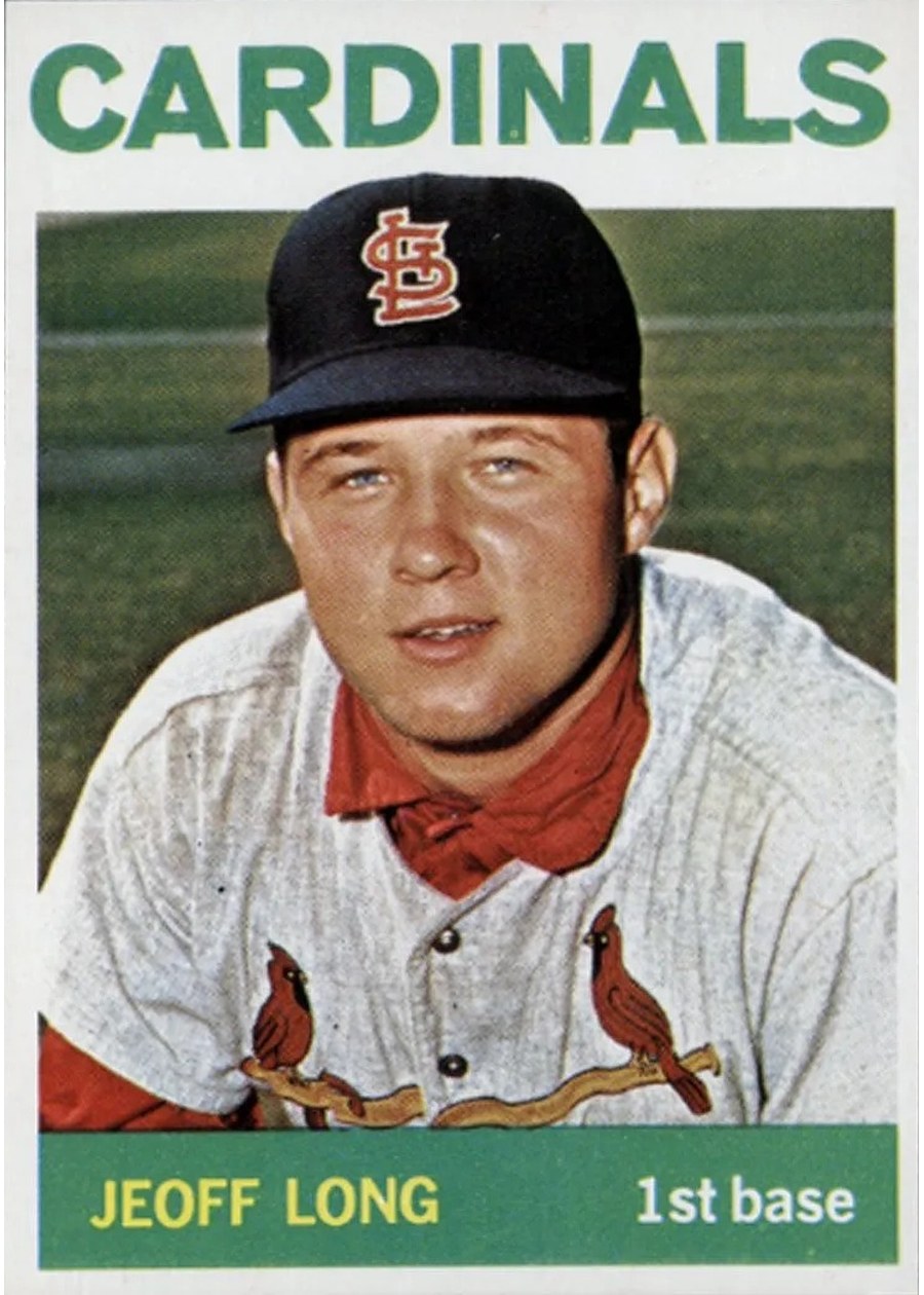 1964 Topps #497 Jeoff Long, St. Louis Cardinals
