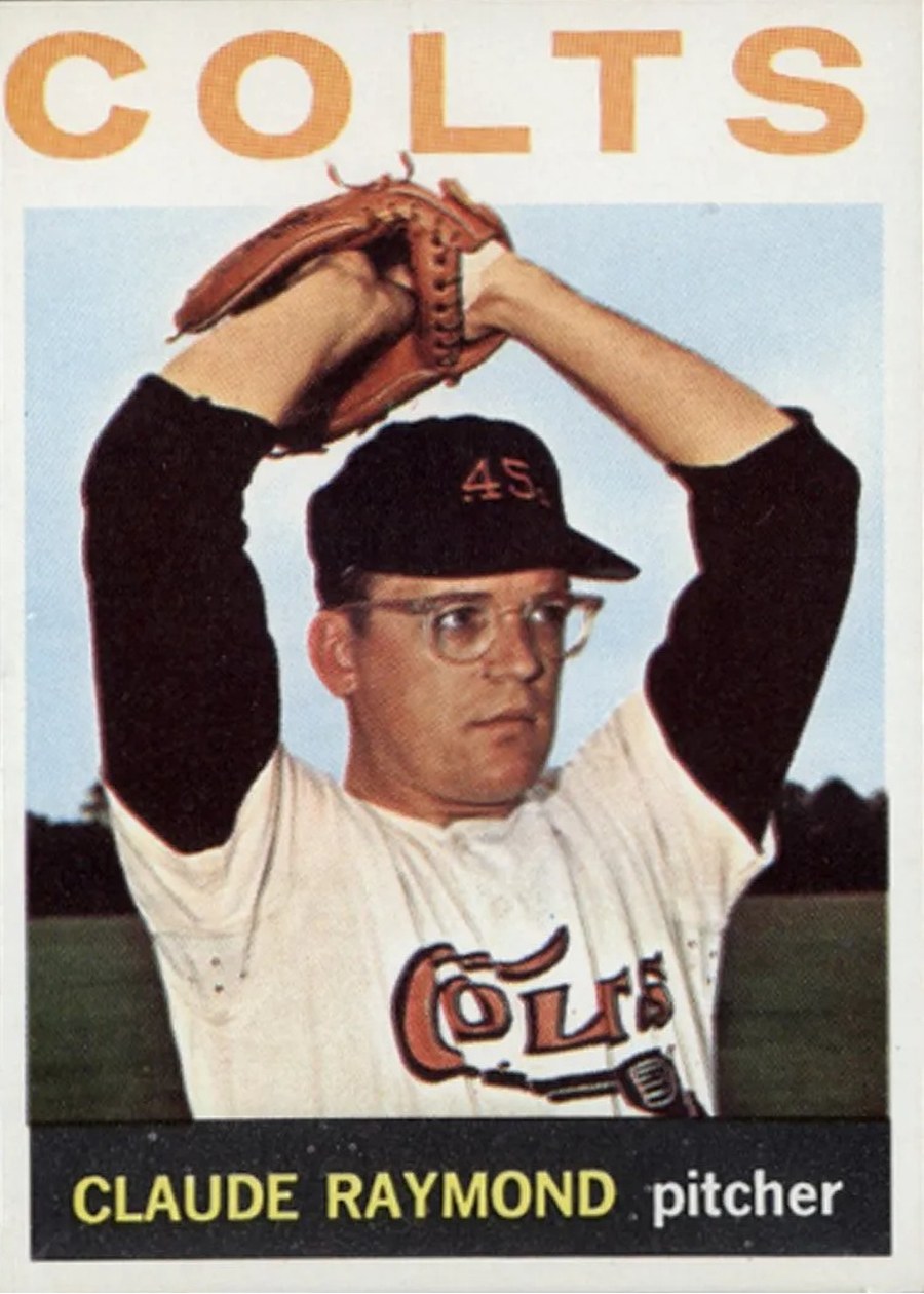 1964 Topps #504 Claude Raymond, Houston Colt .45's