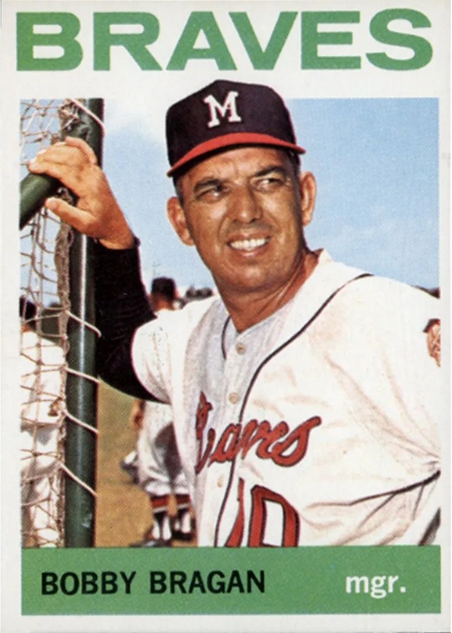 1964 Topps #506 Bobby Bragan, Milwaukee Braves
