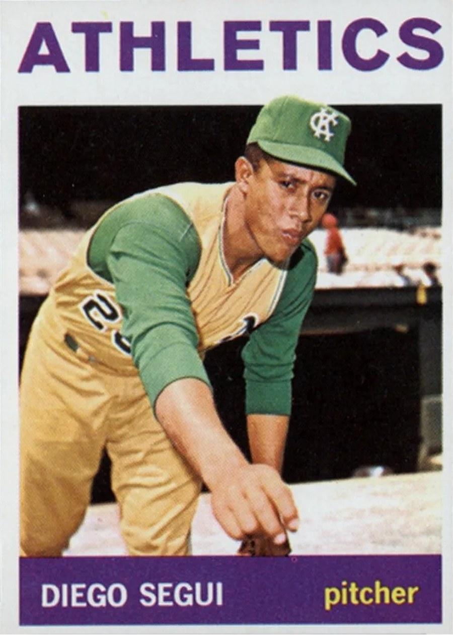 1964 Topps #508 Diego Segui, Kansas City Athletics