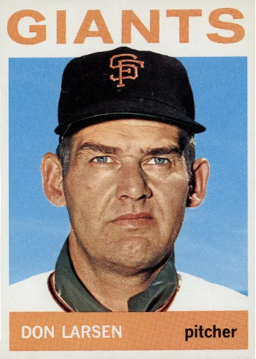 1964 Topps #513 Don Larsen, San Francisco Giants