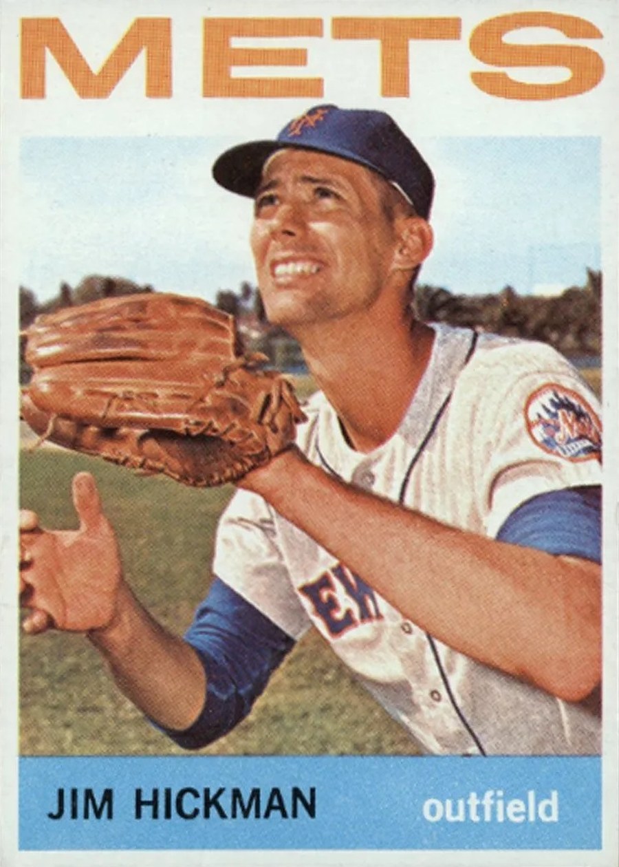 1964 Topps #514 Jim Hickman, New York Mets