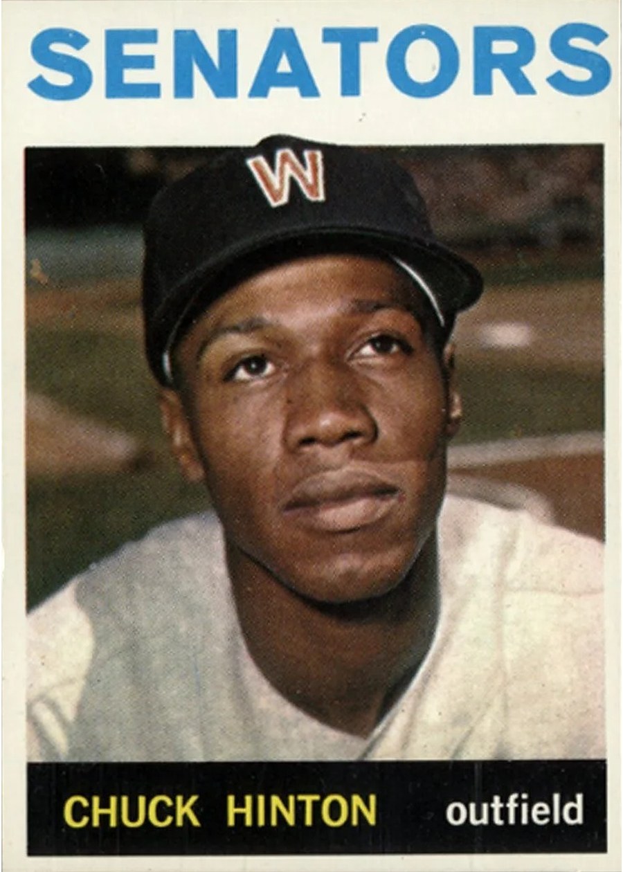 1964 Topps #52 Chuck Hinton, Washington Senators