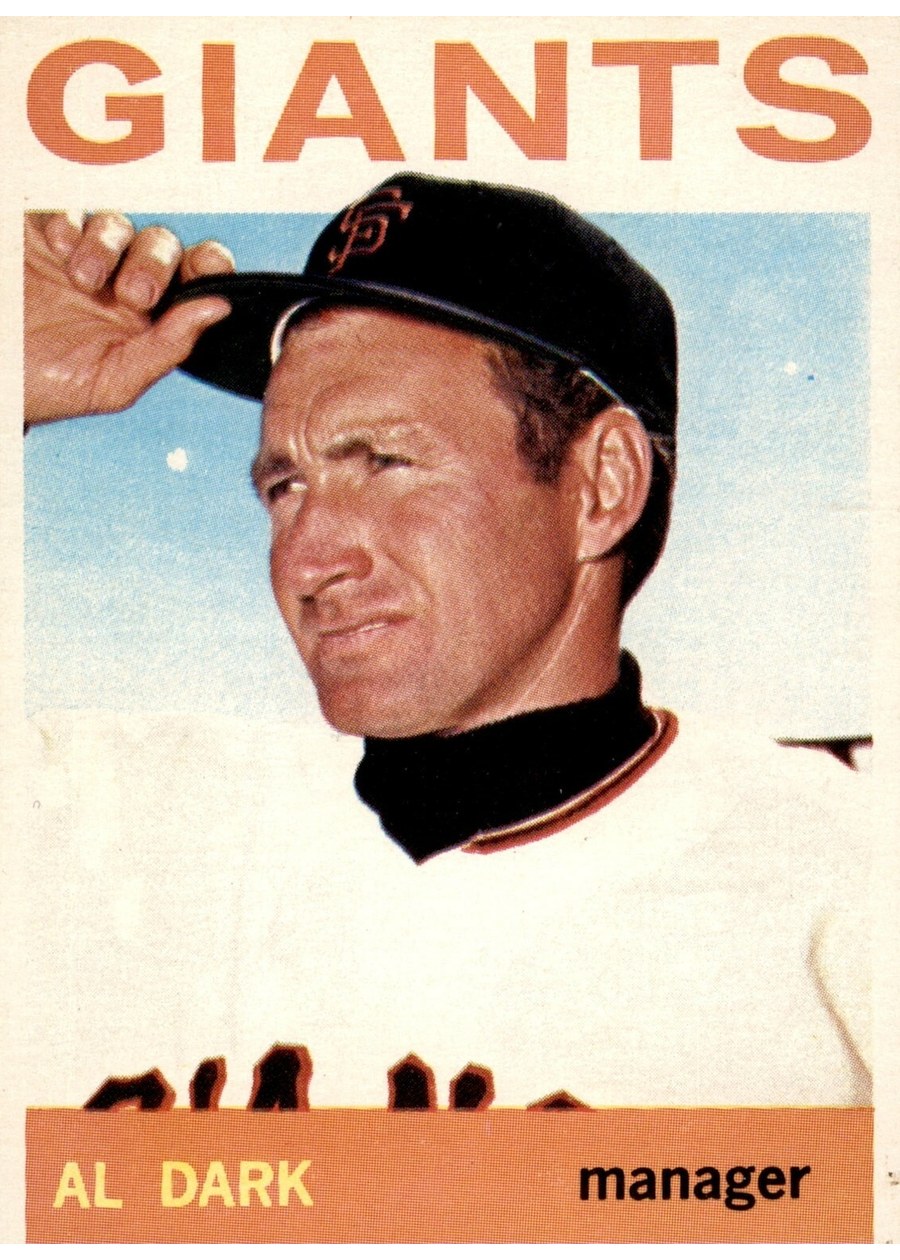 1964 Topps #529 Al Dark, San Francisco Giants