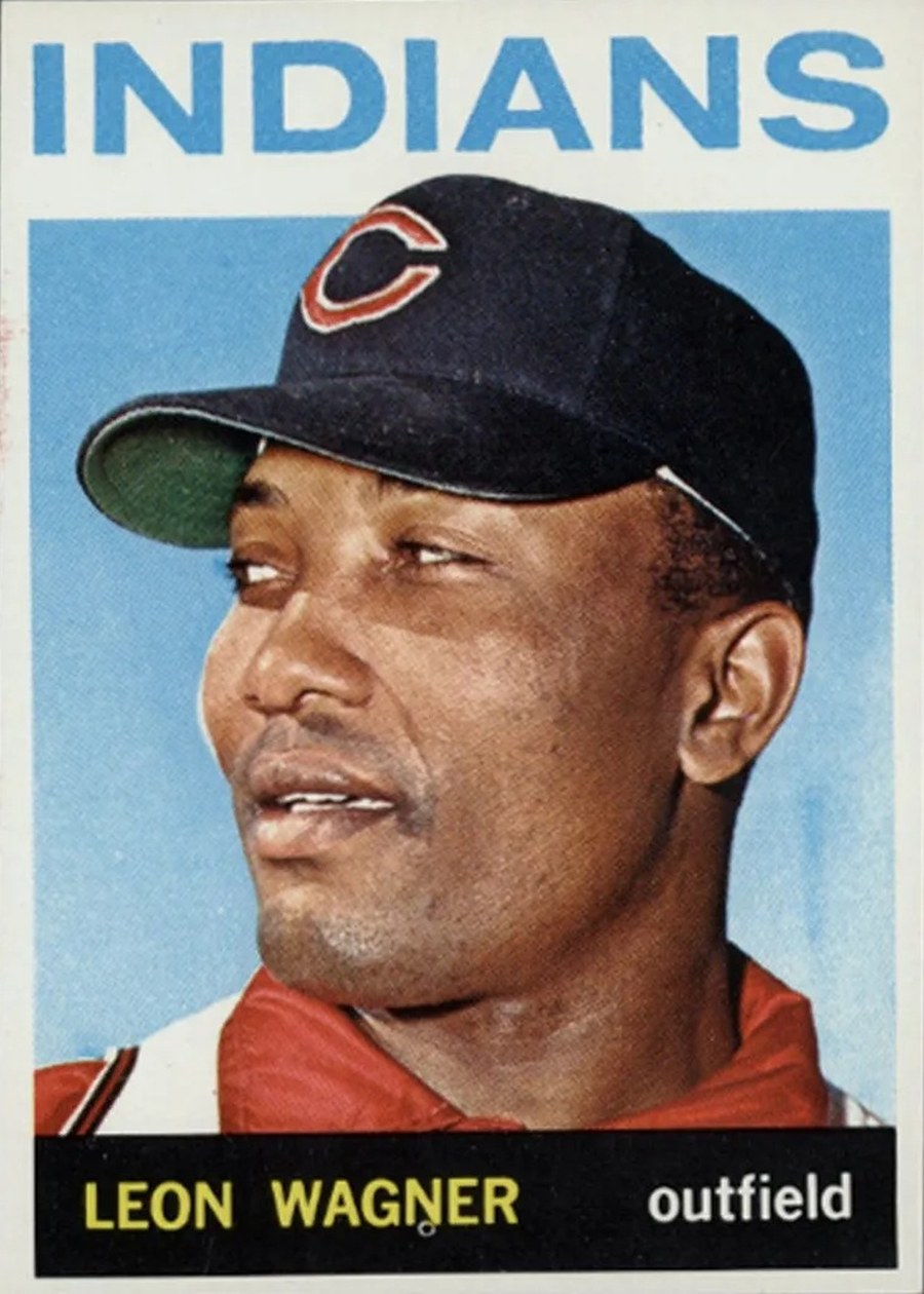 1964 Topps #530 Leon Wagner, Cleveland Indians