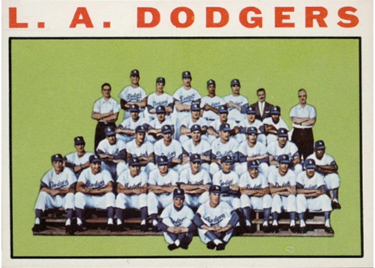 1964 Topps #531 L. A. Dodgers