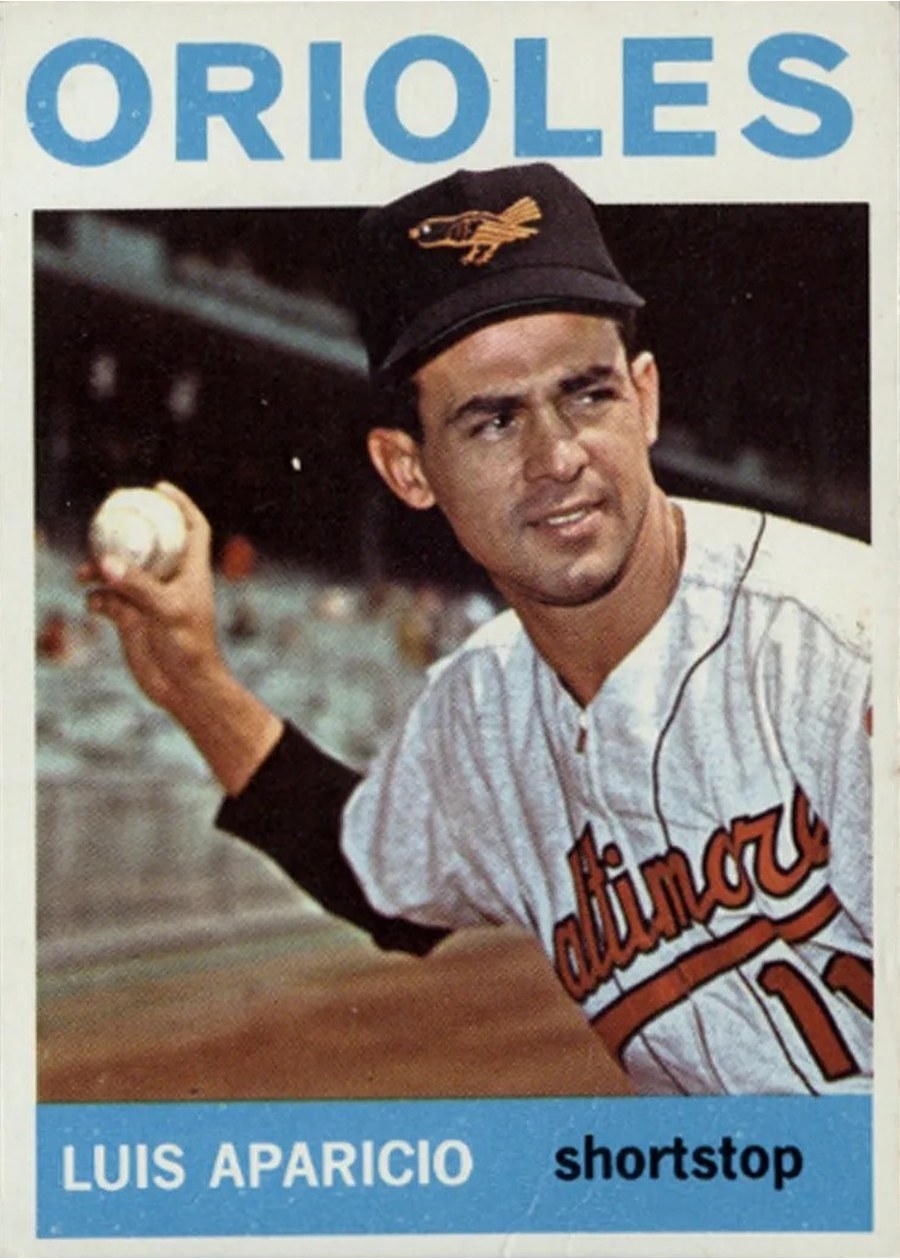 1964 Topps #540 Luis Aparicio, Baltimore Orioles