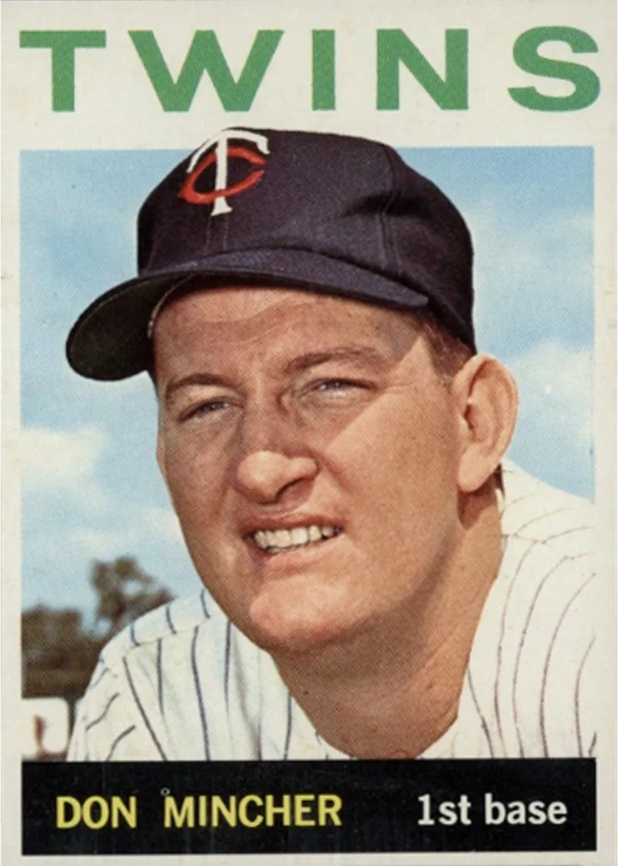 1964 Topps #542 Don Mincher, Minnesota Twins