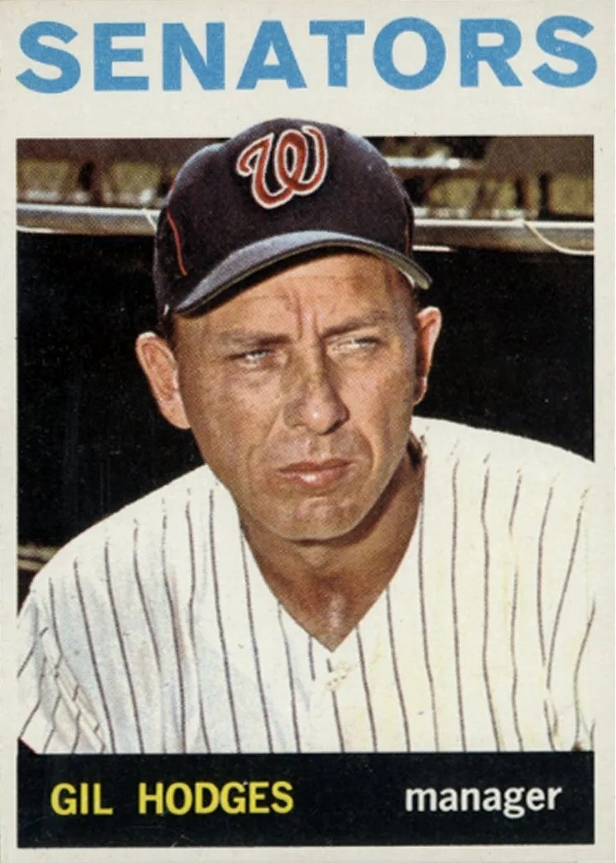 1964 Topps #547 Gil Hodges, Washington Senators