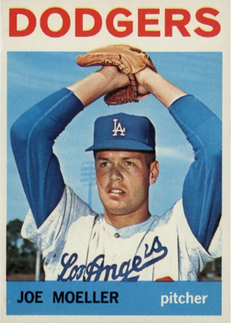 1964 Topps #549 Joe Moeller, Los Angeles Dodgers
